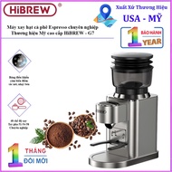 - Professional Espresso coffee bean grinder. Premium American brand HiBREW - G7