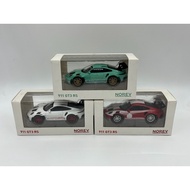 NOREV Norwell 1/43 Porsche 911 992 GT3 RS 2022 Alloy Car Model, Car Model Almost Brand New State, 28