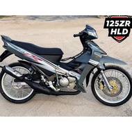 coverset motor yamaha 125ZR Grey nardo colour. HLD edition