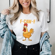 2025 Trendy F-CAW-F Chick Printed Pure Cotton Women's T-Shirt 10.22
