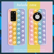 Casing Redmi 9 9T 9C K40 K20 K30 K30i Pro Note 7 8 9 9S 10 10S Pro Max Pop It Fidget Push Bubble Toy