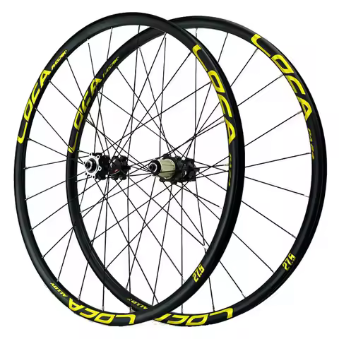 MTB Wheelset, 26, 27.5, 29er, 700C Rims, 24 Holes, Straight Pull Disc Brake, Sealed Bearings QR 9x10
