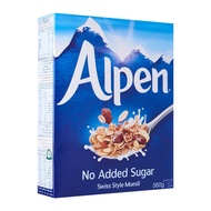Alpen No Added Sugar Swiss Style Muesli
