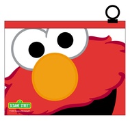 Bundanjai (หนังสือ) SST Elmo Zipper PVC Bag 25Wx18Hx4S cm