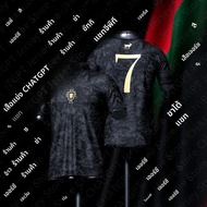 24/25 ใหม่ C Ronaldo แฟนเสื้อฟุตบอลเสื้อยืดฤดูร้อนผู้ชาย/ผู้หญิงเสื้อฝึกซ้อมฟุตบอลชุดพิเศษชุดฟุตบอล