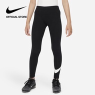 Nike Girls Favorites Swoosh Leggings - Black