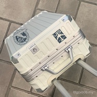 Perayauan ROAMING 5577 Bingkai Aluminium Bagasi 24 Inci Ringan Spinner Beg Beg Troli Sarung Troli 26