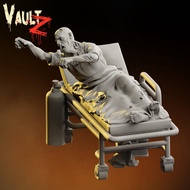 Zombie on Stretcher-The Infectious Ward-Undead/32mm scale 3D printed miniature VAU