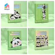 TRYJUV Memo Diary Planner Panda Notebook Agenda Organizer Aesthetic Diary Notebook Portable Word Book B6 Notebook School Supplies