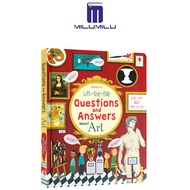 milumilu Questions and Answers about Art Usborne Picture Hardcover Book for Kids