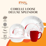 [Corelle Loose] Corelle Loose Deluxe Splendor | READY STOCK Dinnerware Tableware Pinggan Mangkuk Set