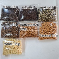 CHOCOLATE CHIP Mini Chocolate Chip Twin Chip White/Caramel/Coffee/Butterscotch Chocolate Chip White 
