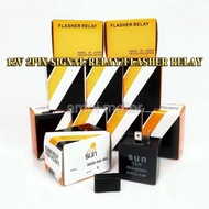 12V 2PIN SIGNAL RELAY FLASHER RELAY / SOCKET RELAY Y16ZR Y15ZR V2 R15 V3 R25 V2