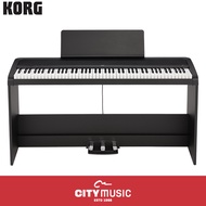 KORG B2SP 88 Keys Digital Piano with Weighted Keys - Black (Comes with Delivery, Assembly and Free Piano X-Bench)