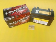 แบตเตอรี่12V-9AH HYPER CBR500/600/650และรุ่นอื่นๆ สำหรับรถบิ๊กไบค์ (YTX7A-BS)1ลูก