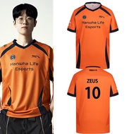 Zeus Worlds Championship Jersey 2025 LOL Esports Lck Hle Team Uniform