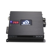 CAR AUDIO8678  MASSIVE H3000 - 3000 Watts RMS @ 1 Ohm Mono Block Hippo Series Amplifier