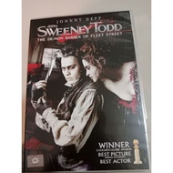 sweeney todd Barber Of Fleet Street DVD Authentic Second Hand