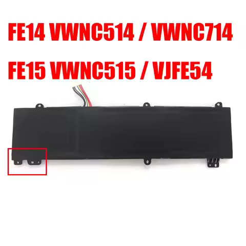 Replacement Laptop Battery For VAIO FE14 VWNC514 VWNC714 / FE15 VWNC515 VJFE54 11.55V 4780MAH 55.20W