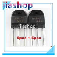 5pairs 2SD1047 TO-247 D1047 2SB817 B817 TO-3P POWER TRANSISTORS new and original IC