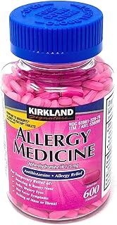 Diphenhydramine HCI 25 Mg - Kirkland Brand - Allergy Medicine and AntihistamineCompare to Active Ing