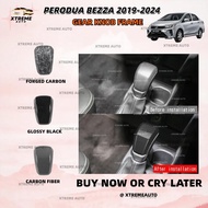XTREME AUTO perodua Bezza 2019-2024 GEAR SHIFT KNOB FRAME COVER CAR ACCESSORIES