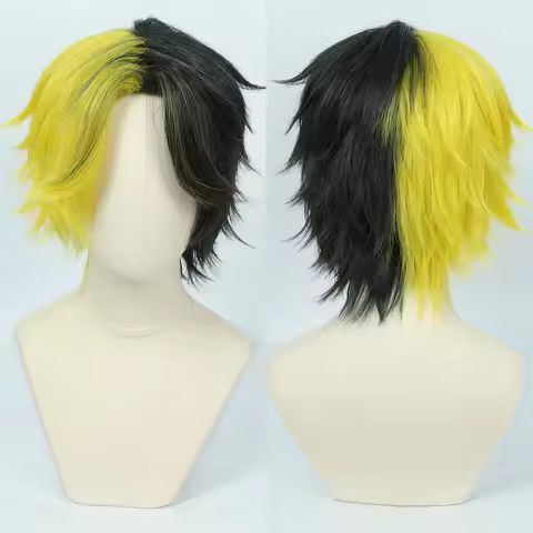 Cosplay Wig Mashle: Magic and Muscles Anime Wig Rayne Ames Anime Game Role-Play Wig Short Dark-green