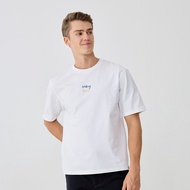 Dapper x Khaki Bros - Round neck T-shirt Relax Fit - เสื้อยืดคอกลม ทรง Relax Fit - DAMKR_WH_2006KB