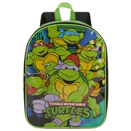 Teenage Mutant Ninja Turtles Backpack for Kids 15” | Cool TMNT Bookbag for Boys | Padded Straps & La