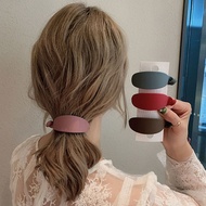 Sweet Candy Color Banana Hair Clips Women Girls Barrette Ponytail Holder Fashion Hair Accessories