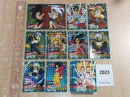 全新(盒出) 2023年版 Bandai DragonBall Super Power Level Premium Vol 5 Card 龍珠 激鬥 復刻 Part 19 全套8張單面閃 & 2張鐳射