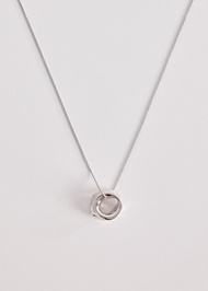 Molten Ring Necklace