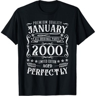 The 26th Birthday Legend Was Born In January 2000. T-Shirt