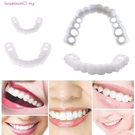 LUXEBLOOM​ Teeth Accessories Cover Cosmetic Teeth Comfort Fit Fake Tooth Teeth Whitening False Teeth