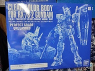 高達 魂限 PG UNLEASHED 1/60 CLEAR COLOR BODY FOR RX-78-2 GUNDAM Premium Bandai  高達模型 機動戰士 現貨