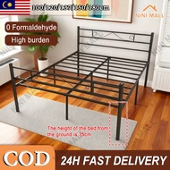 Iron bed Metal frame bed Double bed frame Wrought iron double bed Stainless steel Queen bed High loa