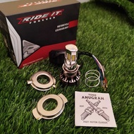 M6 Led Lamp Fan 6 Sides 35 Watt RTD Ride It AC/DC H4 H6 Universal 35watt M6 M02E