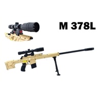 MAINAN PISTOL M378L MAINAN TEMBAKAN ANAK LAKI LAKI SENAPAN