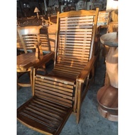 KERUSI MALAS  LAZY CHAIR JATI 💯% KAYU JATI IMPORT IMDONESIA