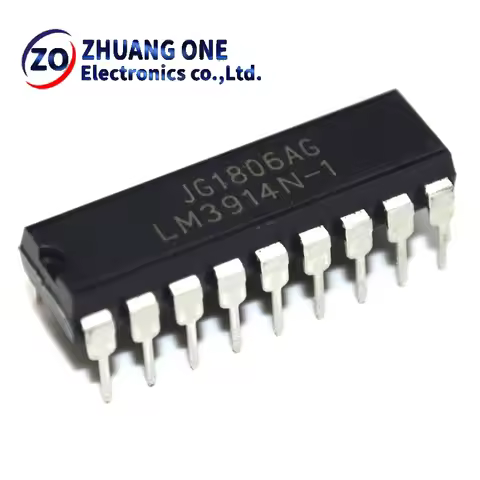 5PCS LM3914N-1 LM3915N-1 LM3916N-1 DIP LM3914N LM3915N LM3916N DIP18 LM3914 LM3915 LM3916 DIP-18