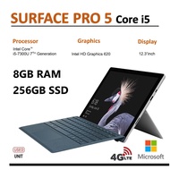 [LTE 4G SIM CARD OPTION] Microsoft Surface Pro 5 Intel Core i5 Processor 12.3-inch Touchscreen + Key