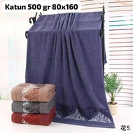 KATUN LIVE - (CONTENTS 1 PCS) JUMBO MOTIF COTTON TOWEL UK 80 X 160 - XIN JU YUAN