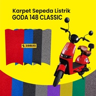 Karpet Alas Kaki Sepeda Listrik GODA 148 CLASSIC premium empuk tebal
