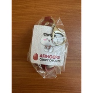 quby keychain 4fingers chicken wing design
