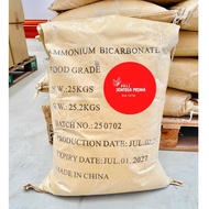 Ammonium Bicarbonate Ammonia Cake Ex/. PRC Developer & Grinding 25 KG