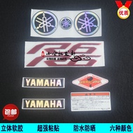 Yamaha R1 R3 R6 three-dimensional labeling fuel tank decal letter logo front logo waterproof sticker