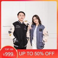 MUUURRAAHH / PLATINUM WORLD Varsity Jacket Full Embroidery Outerwear Varsity Jacket Baseball East Te