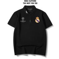 Áo Thun Polo CLB Real Marid SoHa Clothingform slimfit chất liệu thoáng mát mềm mại thấm hút mồ hôi t