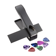Guitar Pick Punch Pick Maker Guitar Pick Cutter with 2 Pick Strips Sheet for Guitar Pick Making Tool
