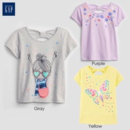 Baby Gap Short Sleeve T-Shirt Baby Gap Children's T-Shirt Toddler Baby Girl T-Shirt (1-5 Years)